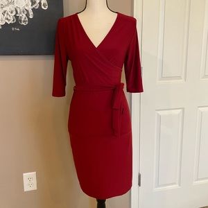 Chic red event/work dress